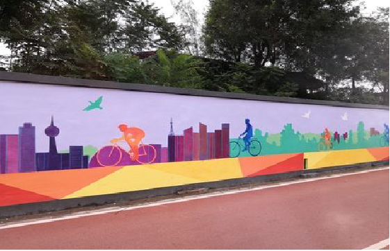 丽水墙体彩绘-围墙