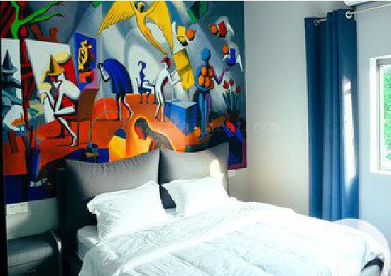 丽水对于酒店的墙体彩绘而言更注重哪些方面？