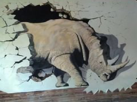 丽水在墙绘中，如何绘制3D效果？