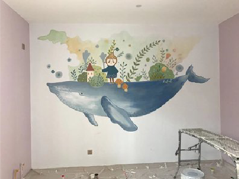 丽水手绘墙的特点及优势。