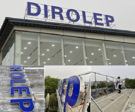 丽水楼顶发光字安装的注意事项。